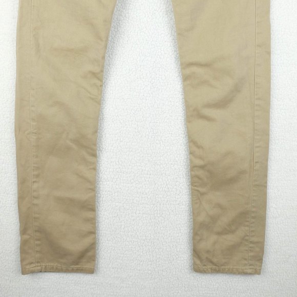 Levis 510 Jeans Mens 29x31 Beige Skinny Denim 100% Cotton Casual Workwear - Picture 3 of 11